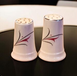 Vintage Salem Cina Serenade pattern Salt & Pepper  Shakers